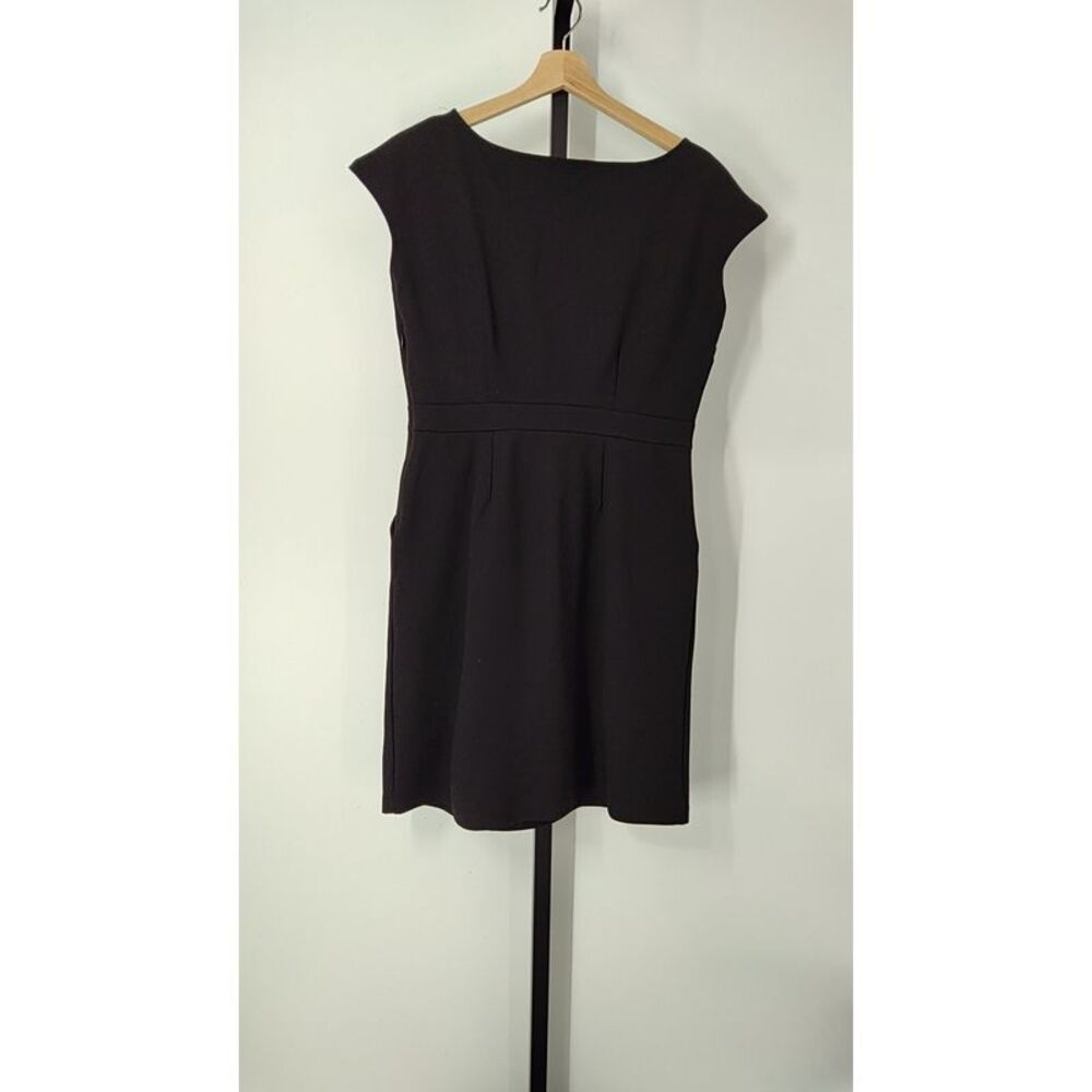 Quince Black Cap-Sleeve Sheath Dress - Picture 2 of 3